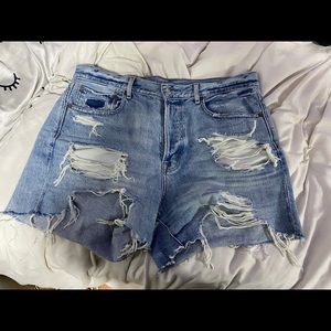 American Eagle distressed Jean Shorts